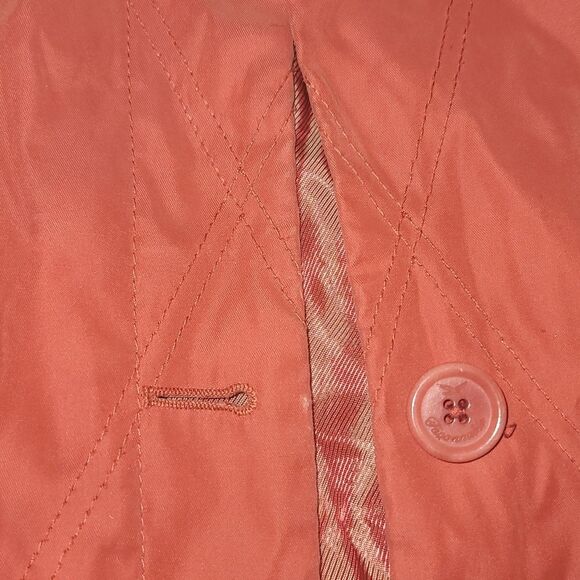 Faconnable Women's Red Orange Vest Sz L - Picture 11 of 12